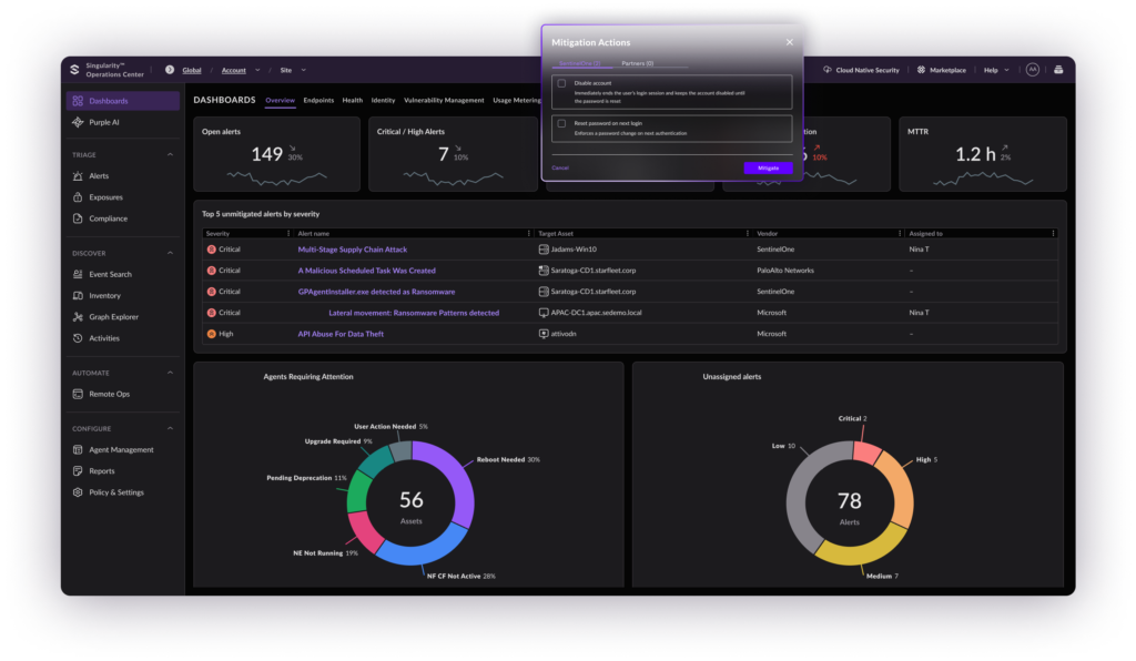 Sentinelone Console Sentinelone - ReadyIDC
