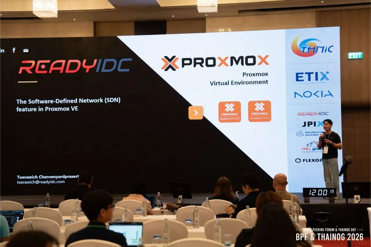 Ready IDC @ BKNIX Peering Forum & ThaiNOG5